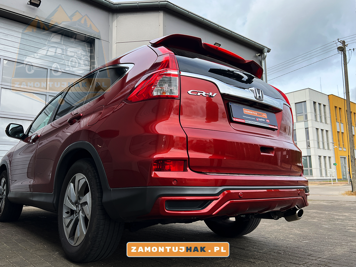 montaż haka poznań - honda crv